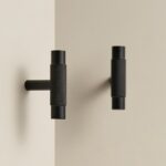 Barre a T in ottone zigrinato MANHATTAN