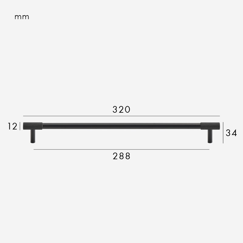 MANHATTAN Tiradores de latón macizo