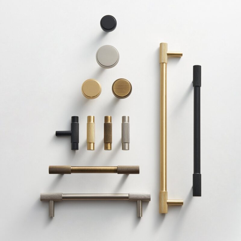 MANHATTAN Tiradores de latón macizo