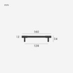 MANHATTAN Tiradores de latón macizo