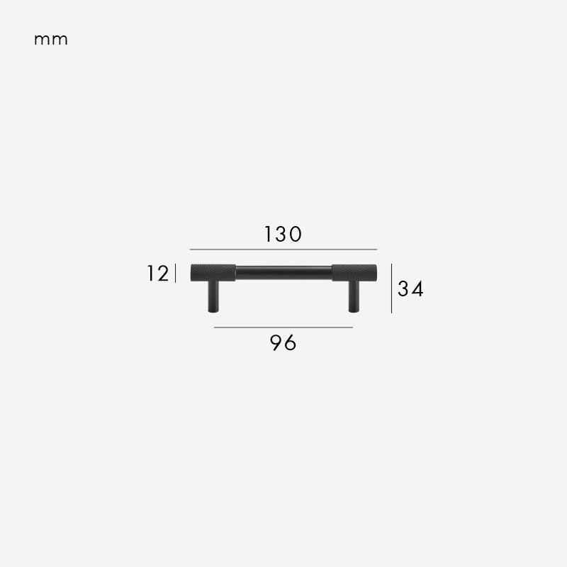 MANHATTAN Tiradores de latón macizo