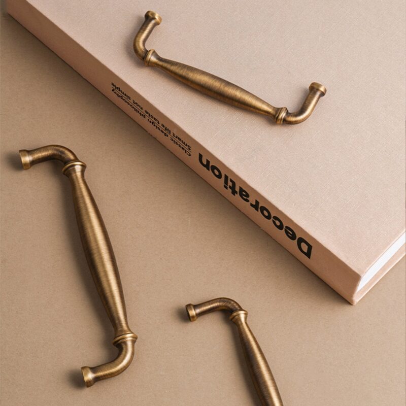 MARA massief messing handgreep 6 MARA Massief messing handgreep