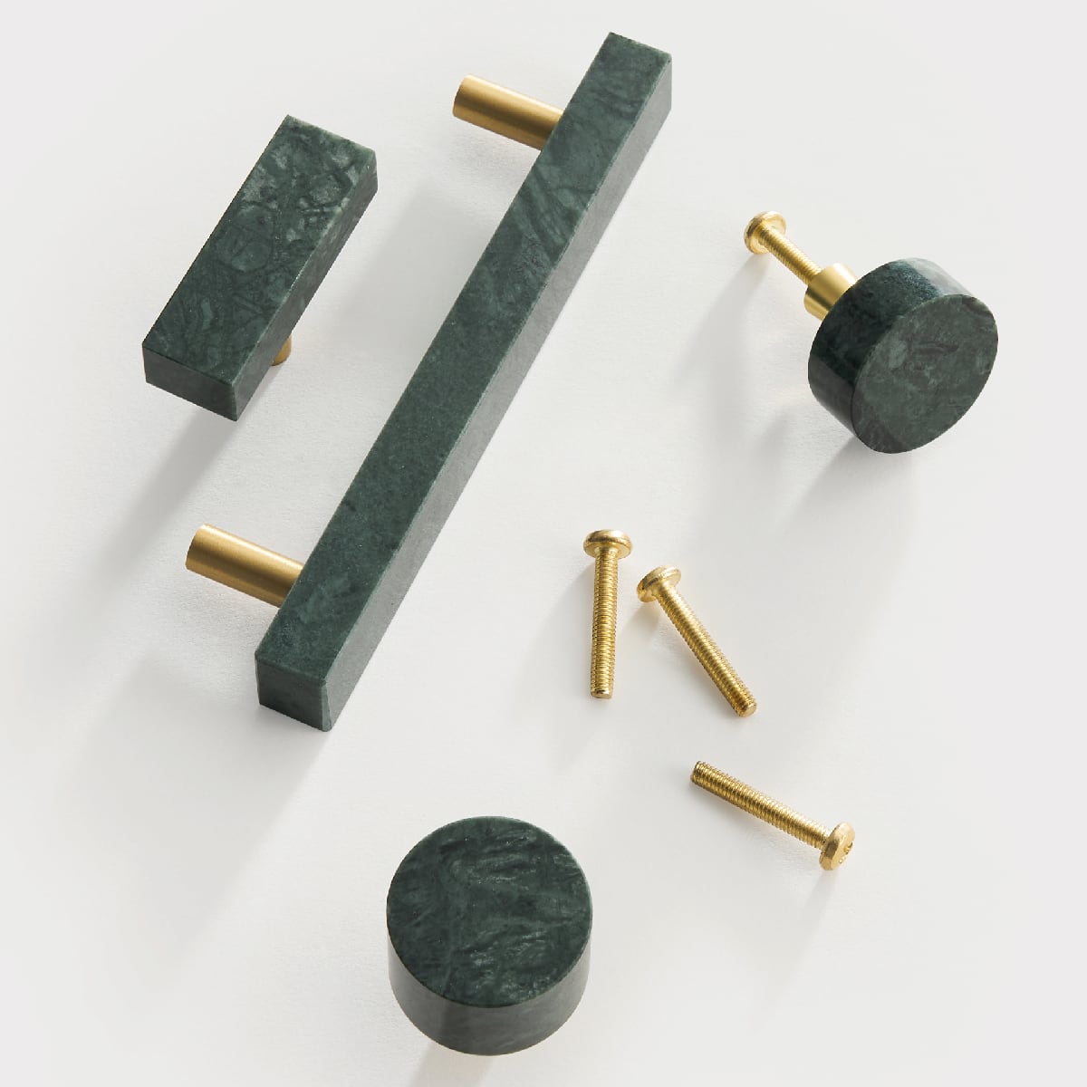 MARMER Maniglie in marmo massiccio e ottone