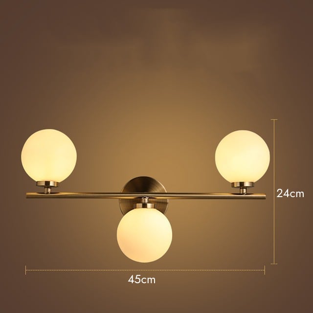 meraki. Renew - MAT Wandlamp Triple Globe