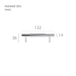 MAURITZ Poignées en laiton massif