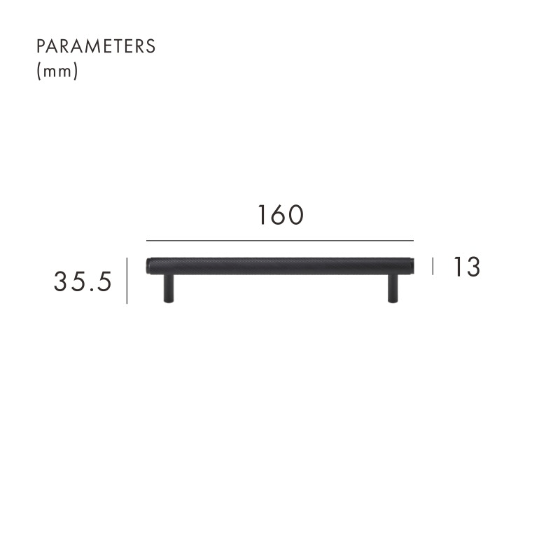 MAURITZ Poignées en laiton massif