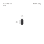 MAURITZ Massiver Messingknauf