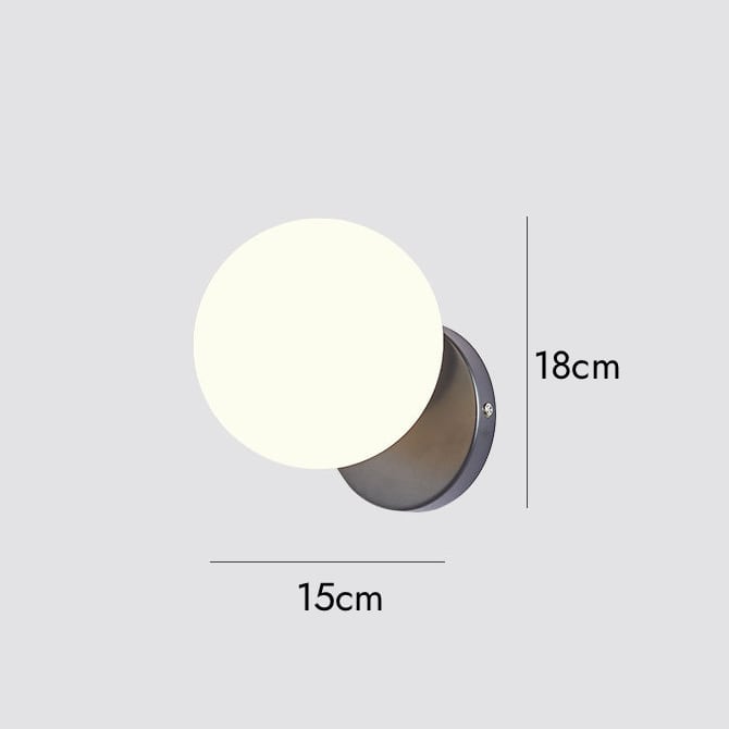meraki. Renew - FLEUREN Single Globe Wall Light 3 meraki. Renew - FLEUREN Single Globe Wall Light