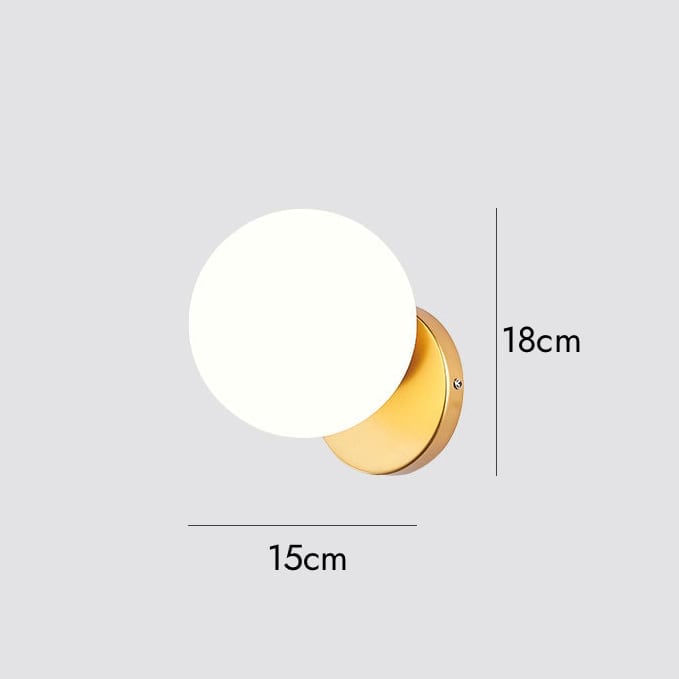 meraki. Renew - FLEUREN Single Globe Wall Light 4 meraki. Renew - FLEUREN Single Globe Wall Light
