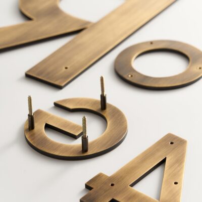 METRO Characters in Antique Brass - meraki.