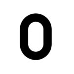 METRO-tekens in matzwart