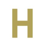 METRO-letters in satijnmessing