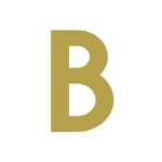 METRO-letters in satijnmessing