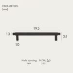 MORFI Solid Brass Handles