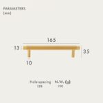 MORFI Solid Brass Handles