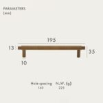 MORFI Solid Brass Handles