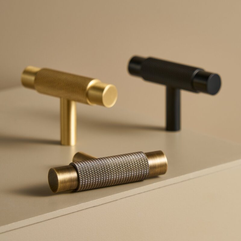 MORFI T-Stangen aus massivem Messing