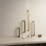 Maniglia NEVA in ottone massiccio