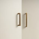 Maniglia NEVA in ottone massiccio