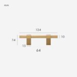 NOVA Massivmessinggriff