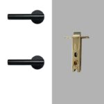 Maniglie per porte e set di serrature NOVUS in ottone massiccio