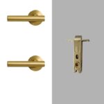 Maniglie per porte e set di serrature NOVUS in ottone massiccio