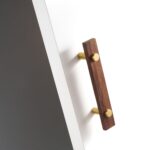 NUX Walnut & Brass Handles