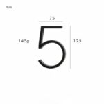 OBRE Black House Numbers