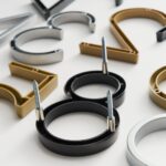 OBRE Black House Numbers