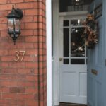 Numéros de maison OBRE en laiton satiné