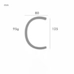 Números para casas OBRE en níquel satinado