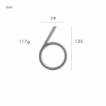 Números para casas OBRE en níquel satinado