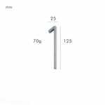 Números para casas OBRE en níquel satinado