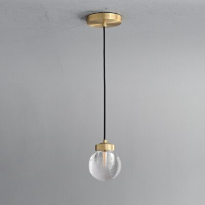ORBIS Brass Single Pendant