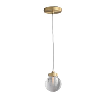 ORBIS Brass Single Pendant - meraki.