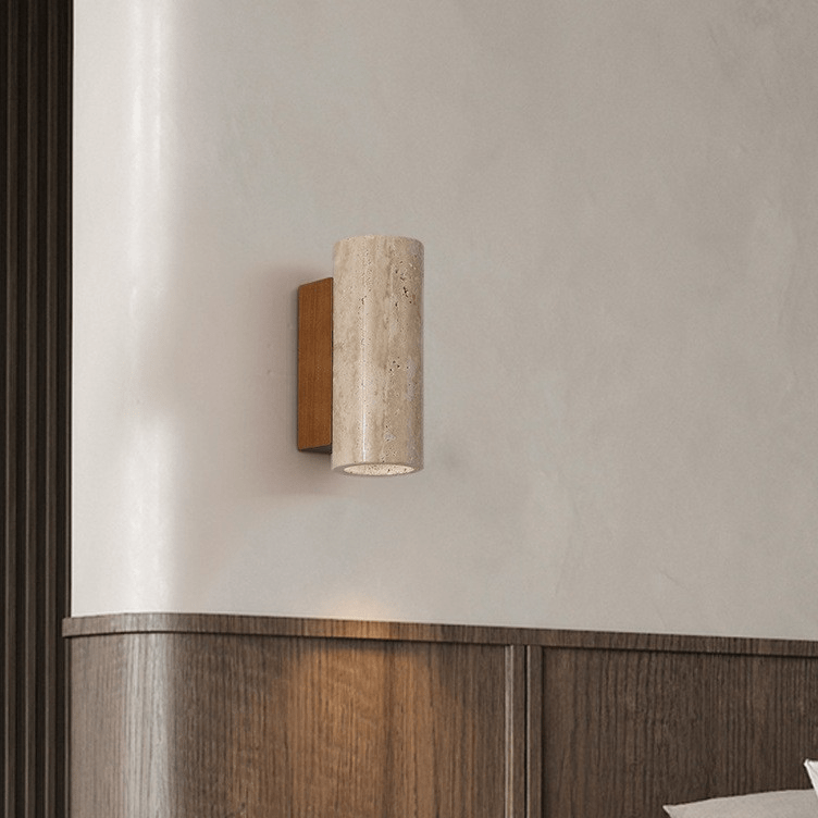 ORIN Stone & Wood Wall Light