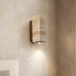 ORIN Stone & Wood Wall Light