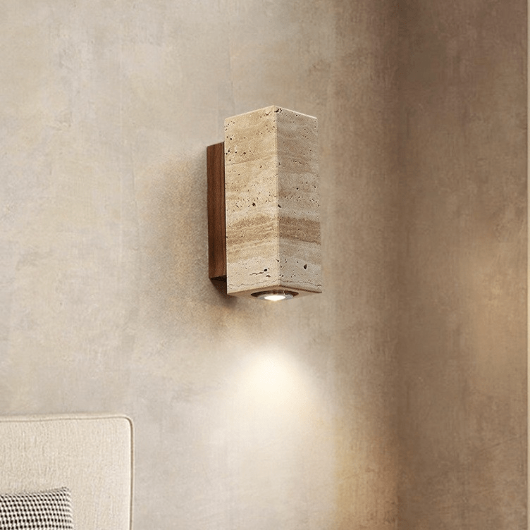 ORIN Stone & Wood Wall Light