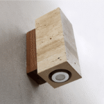 ORIN Stone & Wood Wall Light