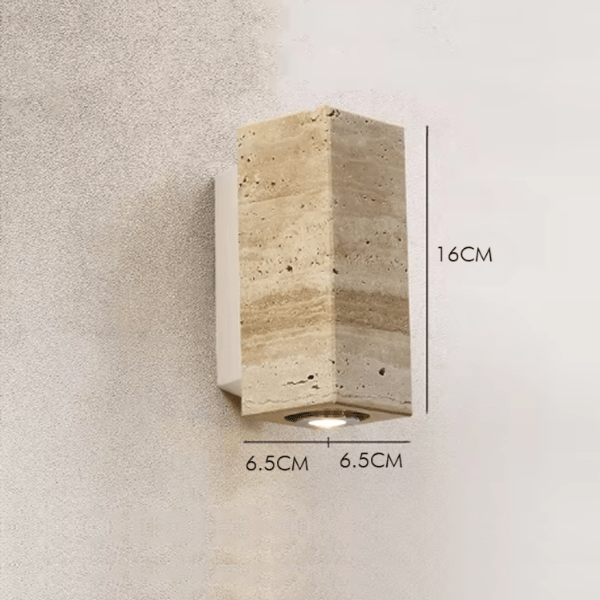 ORIN Stone & Wood Wall Light