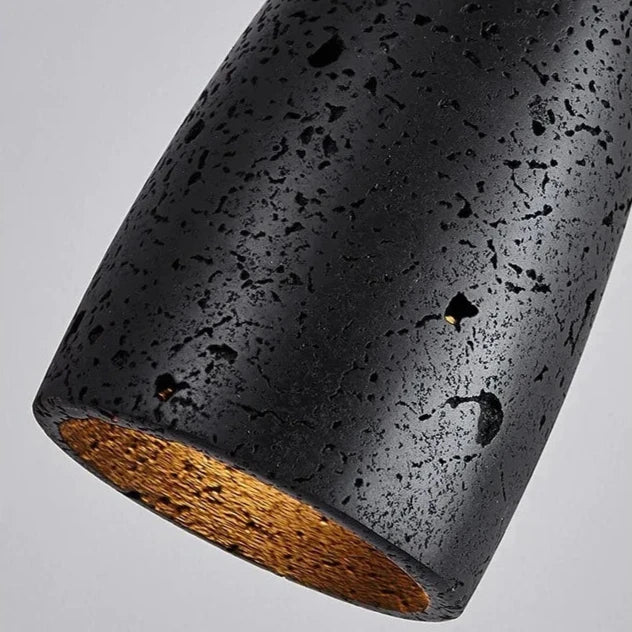 PLANA Stone & Wood Pendant Light 5 PLANA Stone & Wood Pendant Light