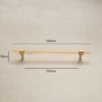 Asas de acrílico PUR y latón