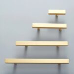 QUADRA Barra a T in ottone massiccio