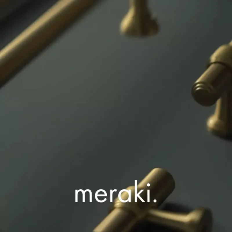 VELA massief messing T-stang