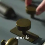 Pomelli CYRA in ottone massiccio