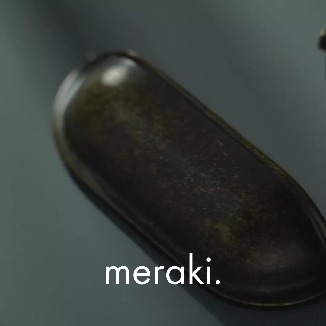 Maniglie a tazza in ottone massiccio KORA