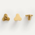 REO-Knauf aus massivem Messing