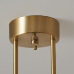 Lámpara de araña de latón RISTA