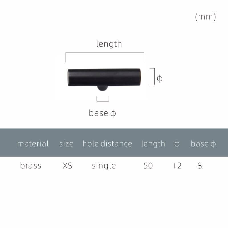 RONDE Solid Brass T-Bars