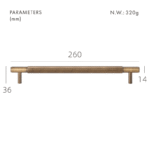 SAINZ Solid Brass Handles